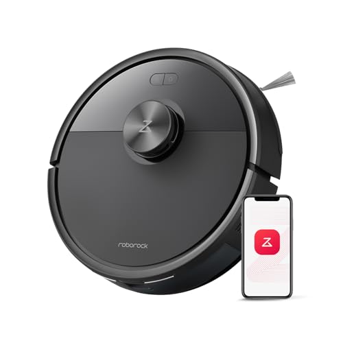 roborock Q7 M5 saugroboter mit wischfunktion, 10000Pa, LiDAR navigation, 150Min Laufzeit, schwarz