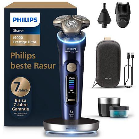 Produktbild: Philips i9000 Nass- und Trockenrasierer, 319,99 statt 368