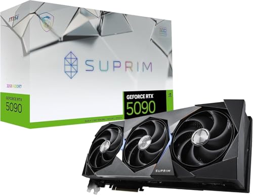 msi geforce rtx 5090 32g grafikkarte, hdmi 2.1b, displayport 2.1b