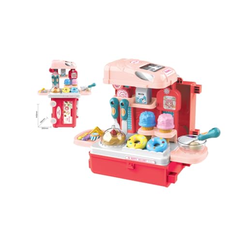miniso kinderküche zubehör 20-teilig, tragbares backset, rollenspielzeug ab 3 jahre