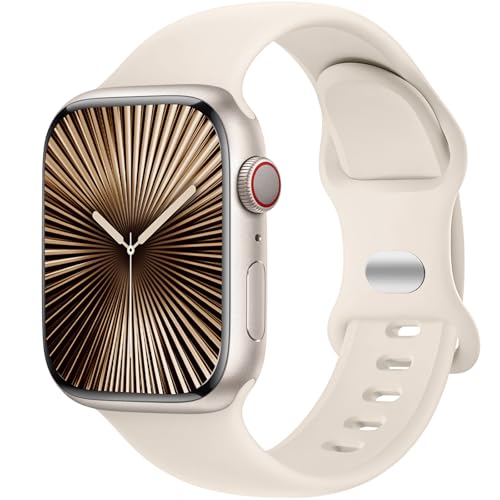 dirrelo silikon armband kompatibel mit apple watch 49mm 46mm 45mm 44mm 42mm für herren damen
