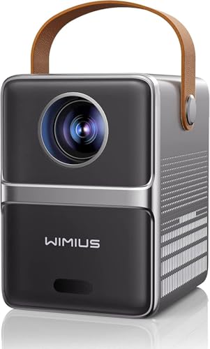 mini beamer 1080p full hd portable wiwuus p61 wifi6 bluetooth5.2 outdoor android iphone tablet laptop ps5 xbox tv stick