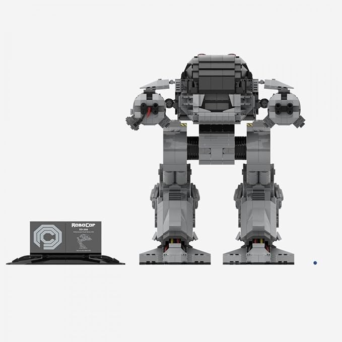 bluebrixx pro ed-209 2519 klemmbausteine oder robocop 2577 klemmbausteine 119,96 euro