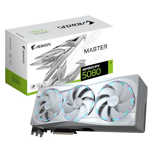 gigabyte aorus geforce rtx 5080 lss 4, gv-n5080aorusm ice 16gd