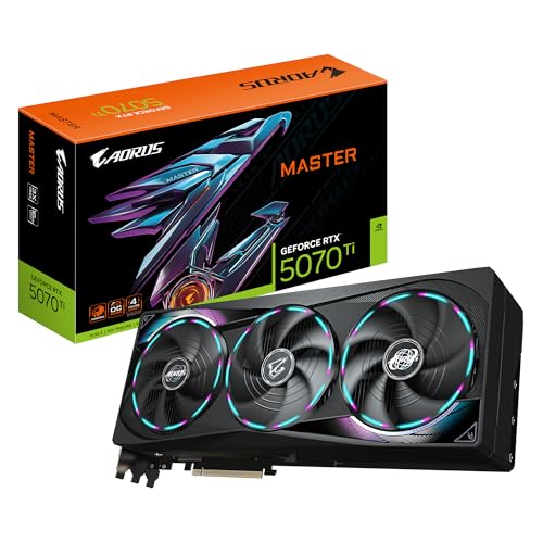 Produktbild: gigabyte aorus geforce rtx 5070 ti 16gb ddr6 dlss 4 grafikkarte