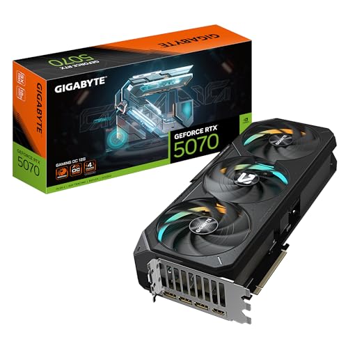 geforce rtx 5070 ti gigabyte grafikkarte, 16 gb, dlss 4, gv-n507tgaming oc