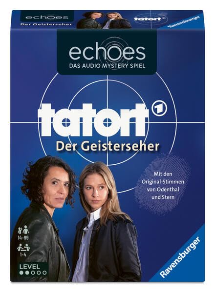 echoes tatort der geisterseher - ravensburger 24860 audio mystery spiel