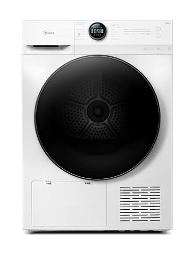 Midea MD20EH100WB-A3 Wärmepumpe mit Steuerung und Startzeitvorwahl, Weiß