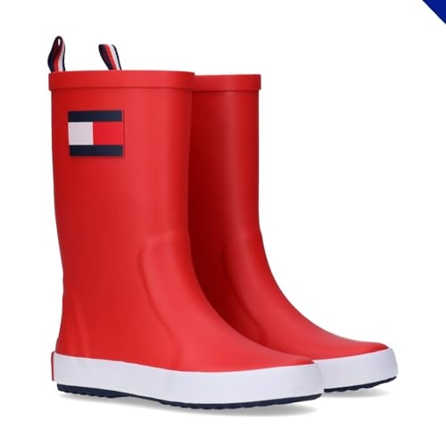 Produktbild: Tommy Hilfiger Gummistiefel Rudy Rot Größe 33