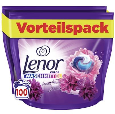 lenor pods blütentraum 100 waschmittel color ab 20,64 euro statt 27 euro