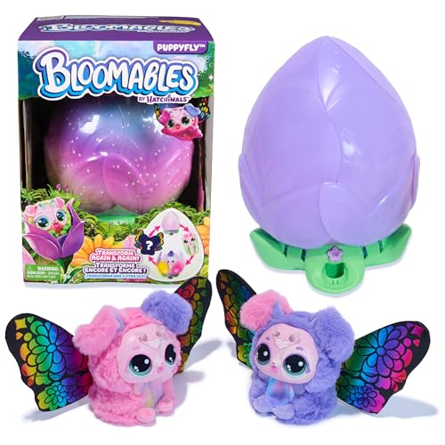 hatchimals bloomables puppyfly interaktives spielzeug für kinder ab 4 jahren