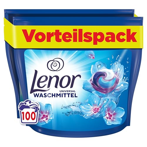 lenor pods waschkapseln vollwaschmittel 100 waschladungen aprilfrisch kaltwäsche