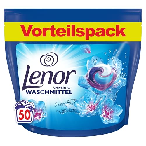 lenor waschmittel pods 50 waschladungen aprilfrisch vollwaschmittel kaltwäsche