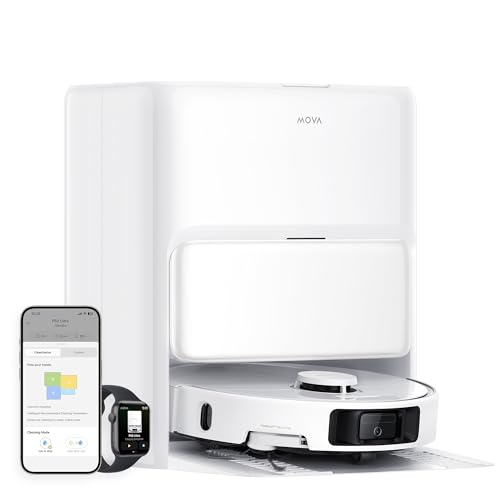 mova p50 ultra saugroboter 19000 pa saugkraft wischmopp eckenreinigung automatisches leeren