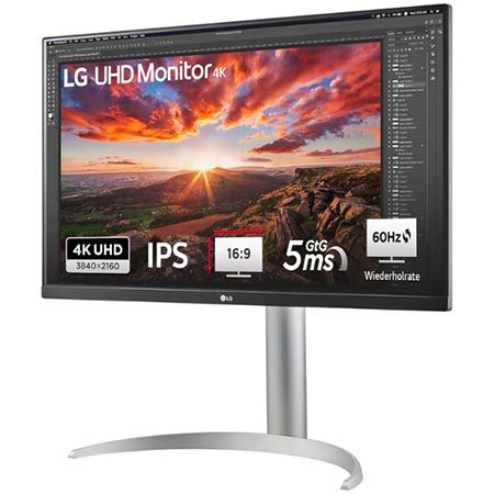lg 27up850k-w 27 zoll 4k uhd monitor 60hz für 239,99 euro statt 269 euro