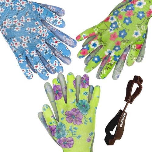 Produktbild: Fuzzio arbeitshandschuhe damen 12 paar, gartenhandschuhe gr 6, kinderhandschuhe