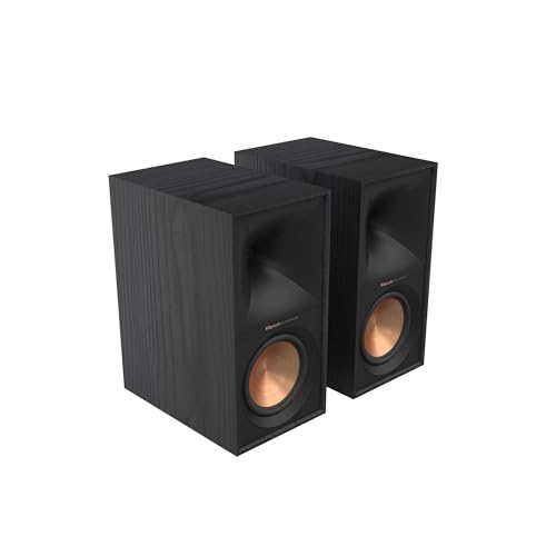 klipsch r-60m regallautsprecher kompakt passiv schwarz 1 paar
