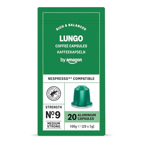 Produktbild: nespresso-kompatible kaffeekapseln aus aluminium, mittelröstung, 20 stück