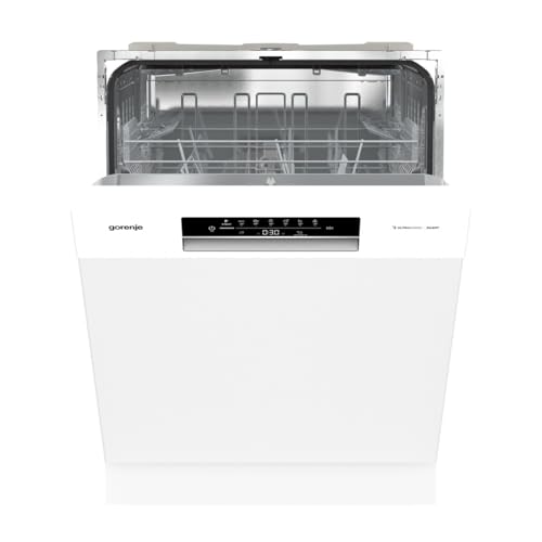 gorenje geschirrspüler 60 cm, 16 maßgedecke, 8 programme, aqua stop