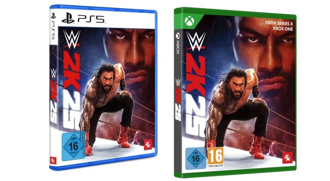 Produktbild: wwe 2k25 für ps5, xbox one/x - nur 27,99 statt 45