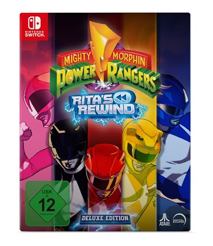 Produktbild: mighty morphin power rangers ritas rewind deluxe edition nintendo switch