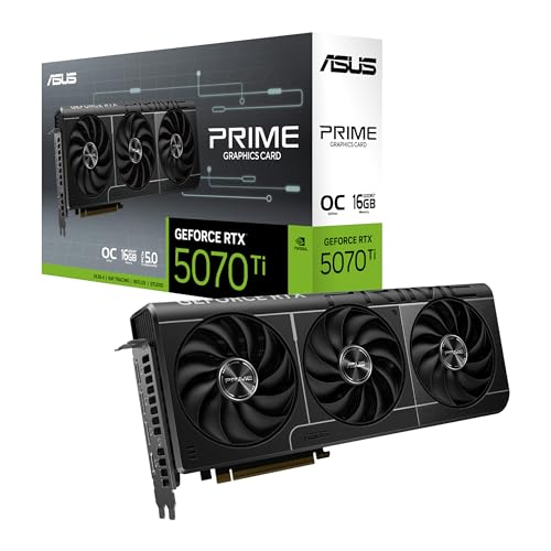 asus prime rtx 5070 ti grafikkarte 16 gb gddr6, mi 2.1b