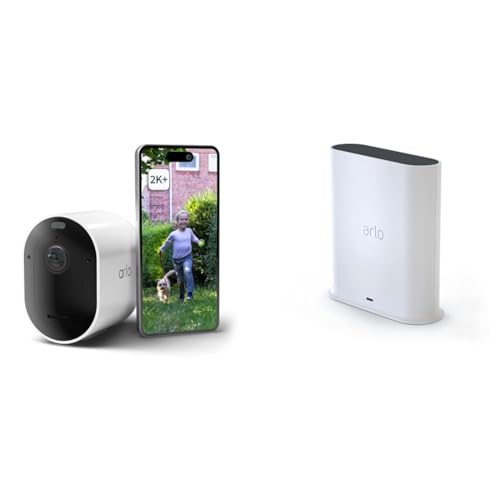 arlo pro 5 erweitungsset mit secure testzeitraum, weiß