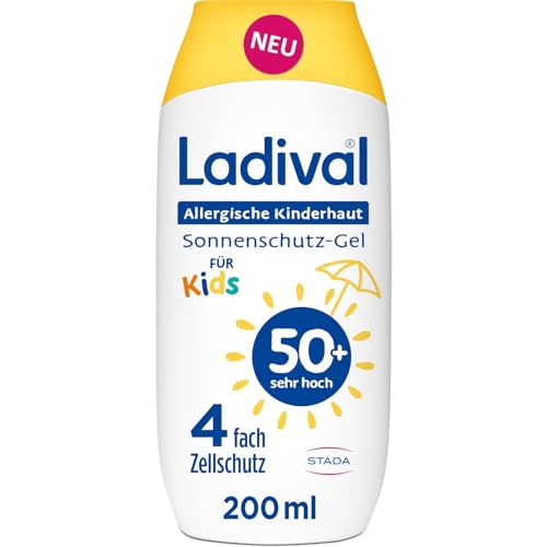 Ladival kinder sonnenschutz gel lsf 50+ für empfindliche baby- und kinderhaut 200ml