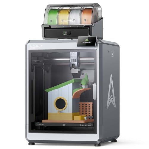 creality k2 plus combo 3d drucker, mehrfarbendruck, 600 mm/s, dual ai-kamera