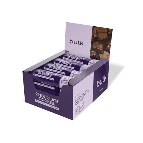 bulk macro munch protein riegel schokokeks wenig zucker 62 g box 12 riegel