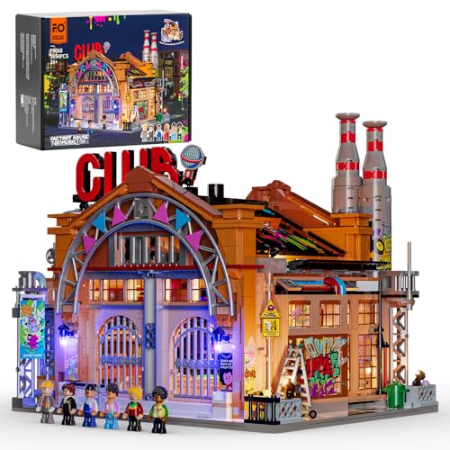 musik fabrikhause von funwhole, 2654 pcs klemmbausteine f9068