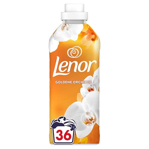lenor weichspüler goldene orchidee, 36 waschladungen, aktive geruchsabwehr