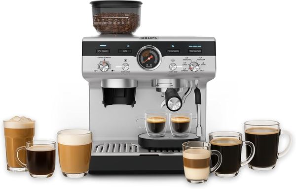 Krups XP801T10 Präzisions Siebträger mit schnellem Aufheizen