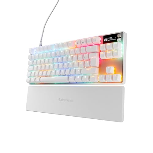 steelseries apex pro tkl gen 3 gaming tastatur, omnipoint 3.0, usb-c, de qwertz