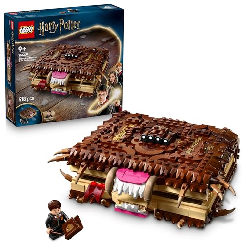 lego harry potter monsterbuch der monster - interaktives spielzeug mit motor