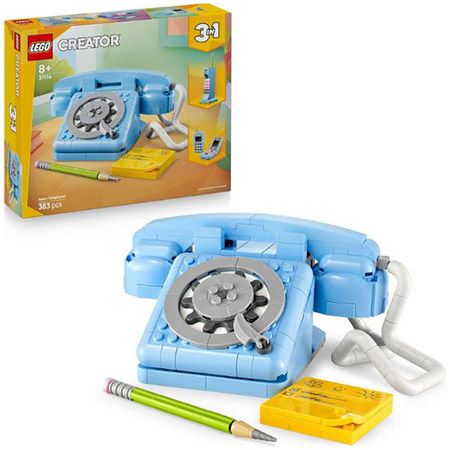 LEGO 31174 Creator 3-in-1 Retro-Telefon Set, 19,99