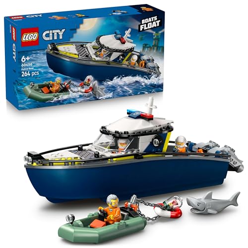 lego city polizeiboot verfolgungsjagd 60456 bausatz für kinder