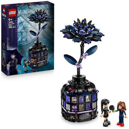lego 76784 wednesday schwarze dahlie 16,79 euro statt 22 euro