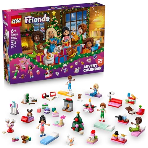 lego friends adventskalender 42668 2025 für kreative Spielwelten