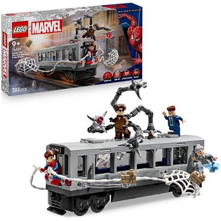 lego 76321 spider-man vs. doc ock u-bahn showdown für 35,49 statt 40