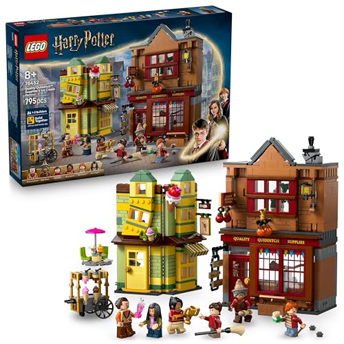 lego harry potter 76452 quidditch set und fortescues eissalon