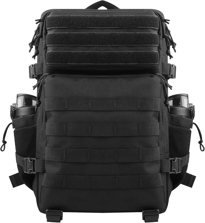 Produktbild: taktischer rucksack 45l von gkxlh für männer und frauen, 900d oxford, schwarz