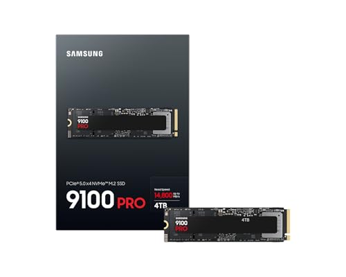samsung 9100 pro nvme m.2 ssd 4 tb pcie 5.0, 2 tb für 198,99 
