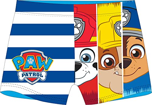 paw patrol badehose kinder 98-128 badeshorts marshall chase rubble blau