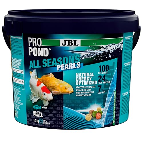 Produktbild: JBL PROPOND All Seasons Teichfischfutter Perlen 1,0kg (5,5 L)