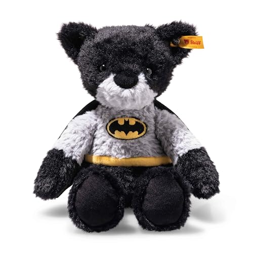 steiff teddybär batman 29 cm, kuscheltier, qualitativ hochwertig