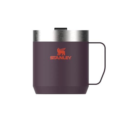 stanley camp mug 0,35l aus edelstahl, robuster thermobecher für unterwegs