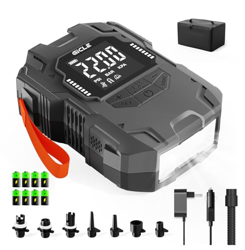 gicle sup pump 12 v dc, tragbare 22 psi inflator für paddle board und boote