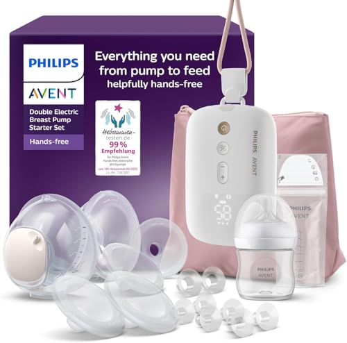 Philips AVENT SCD553/11 Hands-Free Milchpumpe, 25 ml pro Minute