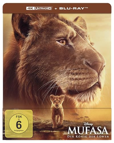 Produktbild: König der Löwen 4K Ultra HD Blu-ray Mufasa Limitiertes Steelbook
